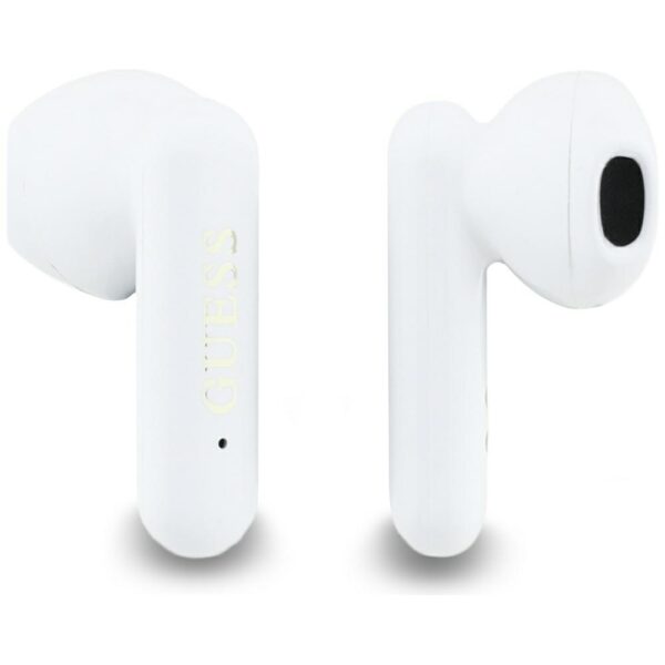 Guess 4G Metal Logo TWS wireless headphones - whiteeng