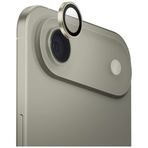 Uniq Optix Aluminum Camera Lens Protector for iPhone Air with Applicator - Goldeng