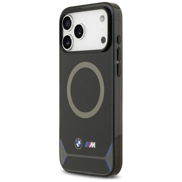 BMW M IML Metal Buttons & Logo MagSafe Case for iPhone 17 Pro Max - Blueeng