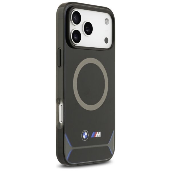 BMW M IML Metal Buttons & Logo MagSafe Case for iPhone 17 Pro Max - Blueeng