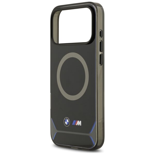 BMW M IML Metal Buttons & Logo MagSafe Case for iPhone 17 Pro Max - Blueeng