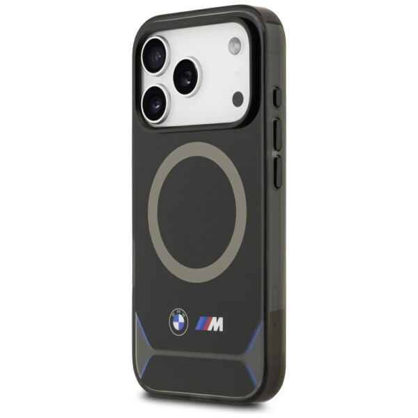 BMW M IML Metal Buttons & Logo MagSafe Case for iPhone 17 Pro - Blueeng