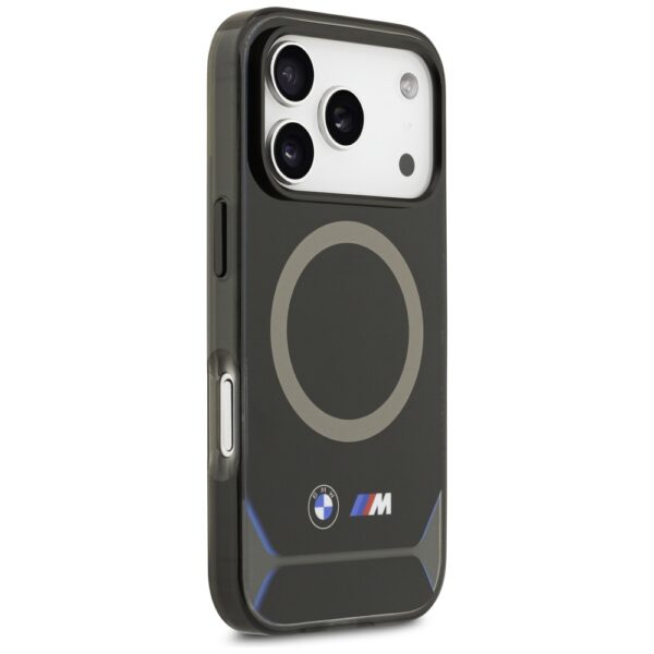 BMW M IML Metal Buttons & Logo MagSafe Case for iPhone 17 Pro - Blueeng