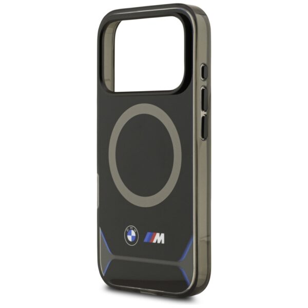 BMW M IML Metal Buttons & Logo MagSafe Case for iPhone 17 Pro - Blueeng