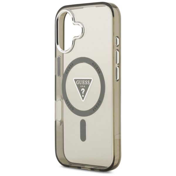 Guess IML Gradient Triangle Logo MagSafe case for iPhone 17 - oliveeng