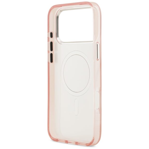 201907_7 Karl Lagerfeld IML Aquarelle Choupette & Logo MagSafe Case for iPhone 17 Pro - Pinkeng