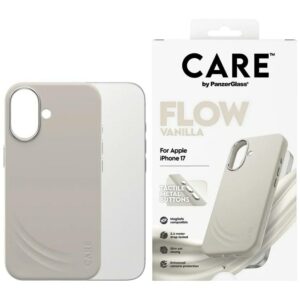 CARE by PanzerGlass FLOW MagSafe Case for iPhone 17 - Beigeeng