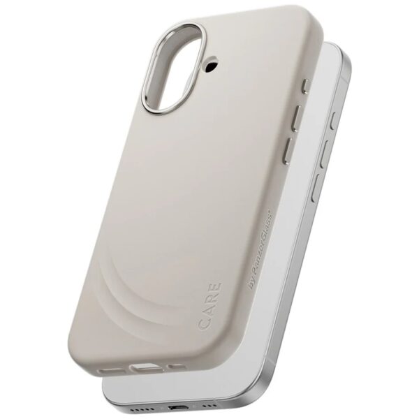 CARE by PanzerGlass FLOW MagSafe Case for iPhone 17 - Beigeeng