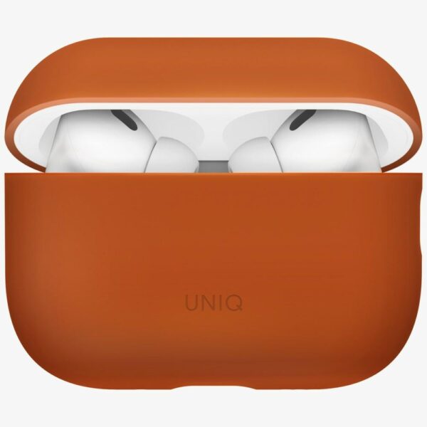 203678_3 Uniq Lino Silicone Case for AirPods Pro 3 - Orangeeng