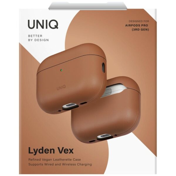 203680_2 Uniq Lyden Vex Case for AirPods Pro 3 - Browneng