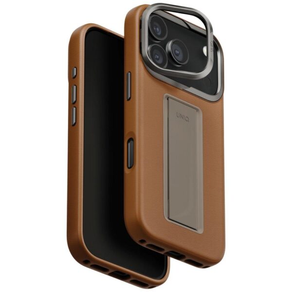 203919_1 Uniq Heldro Pro Magclick Charging Case for iPhone 17 Pro - Browneng