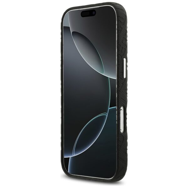 Karl Lagerfeld FW Stamped Karl MagSafe Case for iPhone 17 Pro - Blackeng