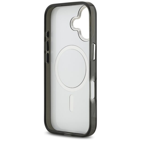 Karl Lagerfeld IML Aquarelle Karl & Logo MagSafe Case for iPhone 17 - Blackeng