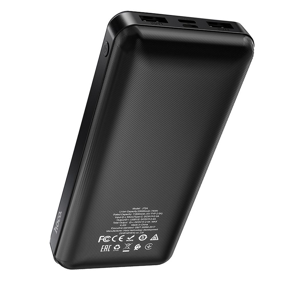 Powerbank Hoco 20000 mAh 2A J72A black