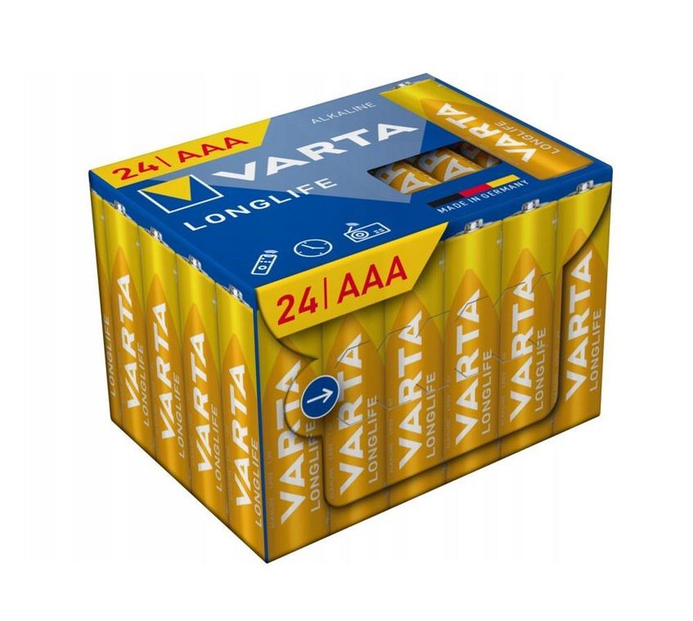 VARTA alkaline battery R3 (AAA) Longlife 24 pcs