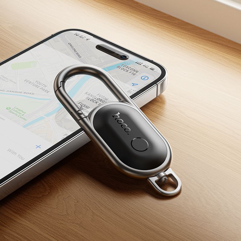 bfff4f84f49f1c7efcf8821efd19a988 Locator compatible with Apple Find My Hoco E91J black