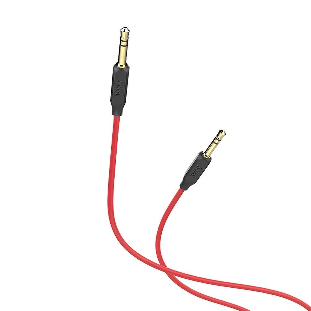 c1628e4958f9a13ffcd03224fec8a415 Cable AUX Jack 3,5 mm to Jack 3,5 mm Hoco 1 m UPA11 black