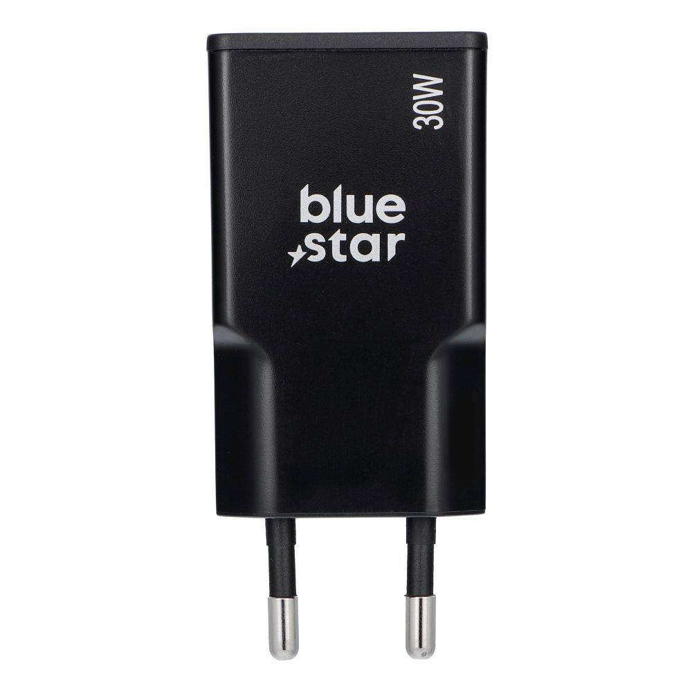 cc35bd33d992b860dcda6e3514e132d4 Travel charger Blue Star Slim GaN 2x Type C PD QC4.0 3A 30W black
