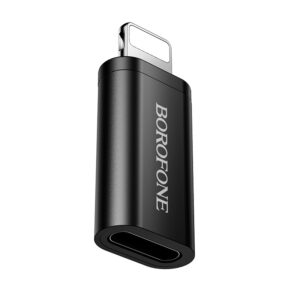 Borofone Adapter BV26A - Type C to Lightning - black
