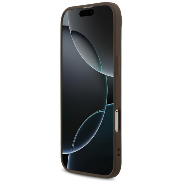 Guess 4G Printed Stripes MagSafe case for iPhone 17 Air - browneng