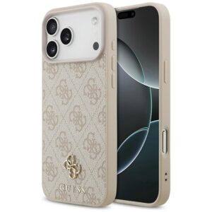 Guess 4G Small 4G and Classic MagSafe case for iPhone 17 Pro Max - pinkeng