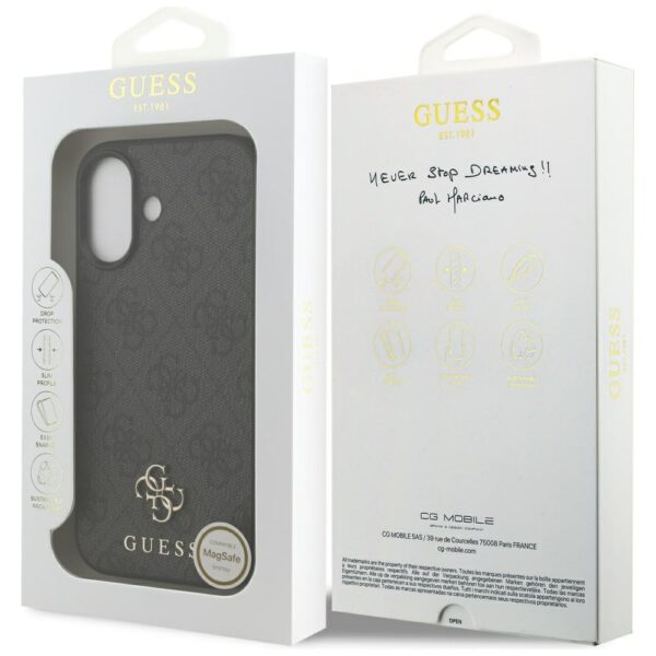 199231_8 Guess 4G Small Classic Logo MagSafe case for iPhone 17 - blackeng
