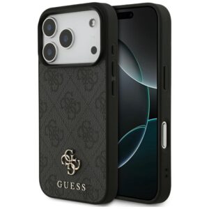 Guess 4G Small Classic Logo MagSafe case for iPhone 17 Pro - blackeng