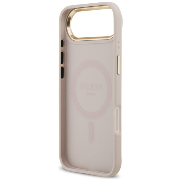 Guess 4G PU Classic Logo MagSafe Case for iPhone 17 Air - Pinkeng
