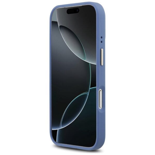 Guess 4G PU Classic Logo MagSafe Case for iPhone 17 Pro - Blueeng