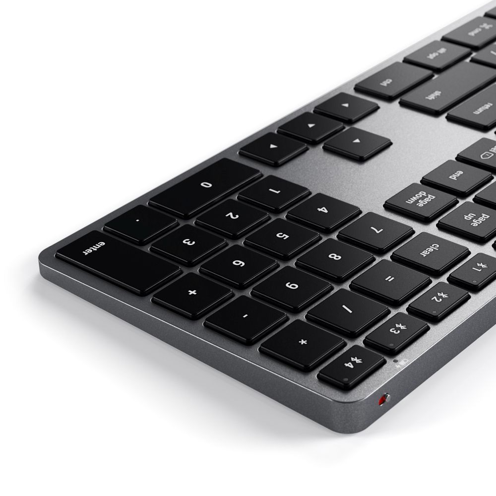 Wireless keyboard QWERTY Satechi Slim X3 ST-BTSX3M space gray