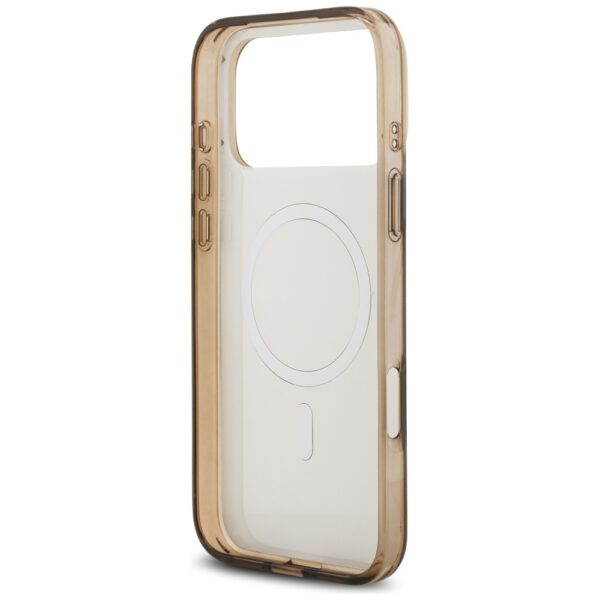 Guess IML 4G Background MagSafe Case for iPhone 17 Pro Max - Browneng