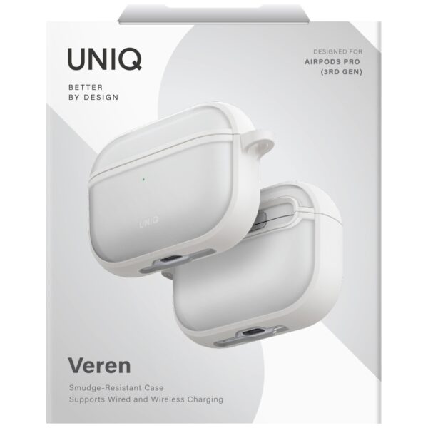 Uniq Veren Case for AirPods Pro 3 - Whiteeng