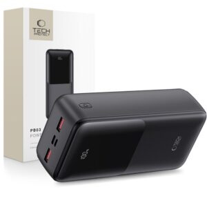 CREATOR: gd-jpeg v1.0 (using IJG JPEG v62), quality = 80 Powerbank Tech-Protect PB03 30000mAh 22.5W - blackeng