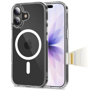 Tech-Protect Flexair Hybrid CC MagSafe Case for iPhone 17 - Cleareng