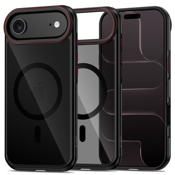 Tech-Protect MagHybrid MagSafe Case for iPhone Air - Black and Redeng