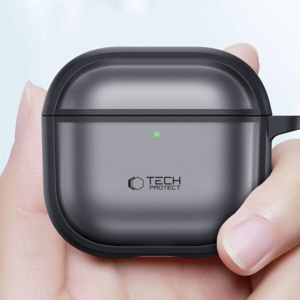 Tech-Protect Silicone Case for AirPods Pro 3 - Matte Blackeng