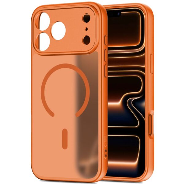 Tech-Protect BasicMag MagSafe Case for iPhone 17 Pro - Orangeeng