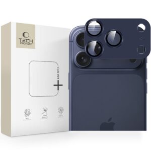 Tech-Protect Camfull Fit+ Camera Lens Glass for iPhone 17 Pro - Navy Blueeng