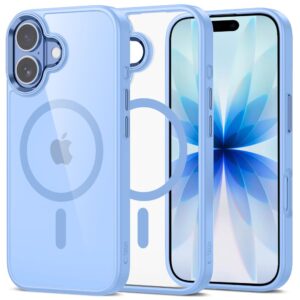 Tech-Protect MagMat MagSafe Case for iPhone 17 - Transparent Blueeng