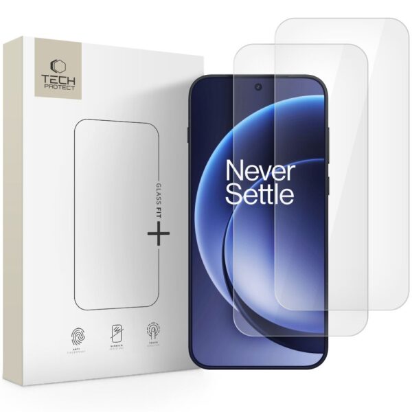 Tech-Protect Glass Fit+ 2-pack tempered glass for OnePlus 15eng