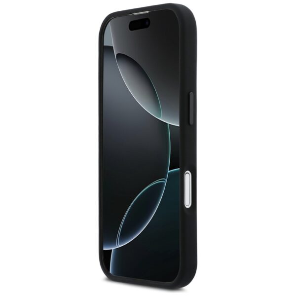 BMW M Silicon Horizontal Line MagSafe Case for iPhone 17 - Blackeng