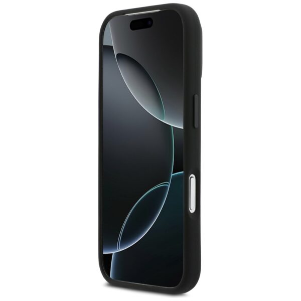BMW M Silicon Horizontal Line MagSafe Case for iPhone 17 Pro - Blackeng