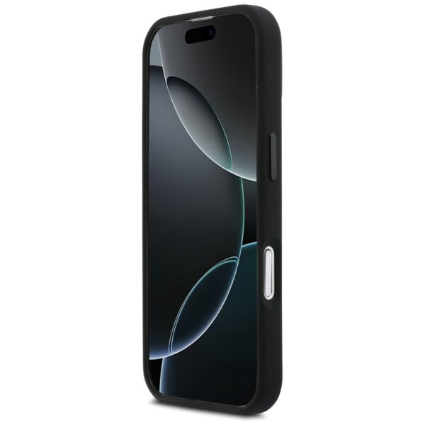 BMW M Silicon Tricolor Line MagSafe Case for iPhone 17 - Blackeng