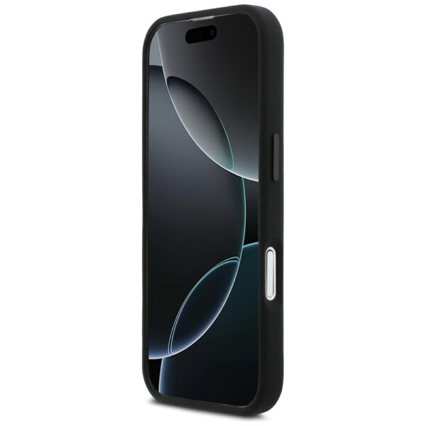 BMW M Silicon Vertical Logo MagSafe Case for iPhone 17 - Blackeng