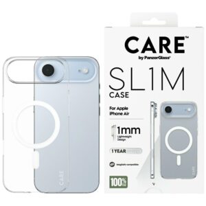 CARE by PanzerGlass SL1M MagSafe Case for iPhone Air - Transparenteng