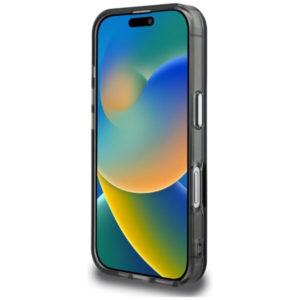 Karl Lagerfeld IML Aquarelle Choupette & Logo iPhone 16 Case - Blackeng