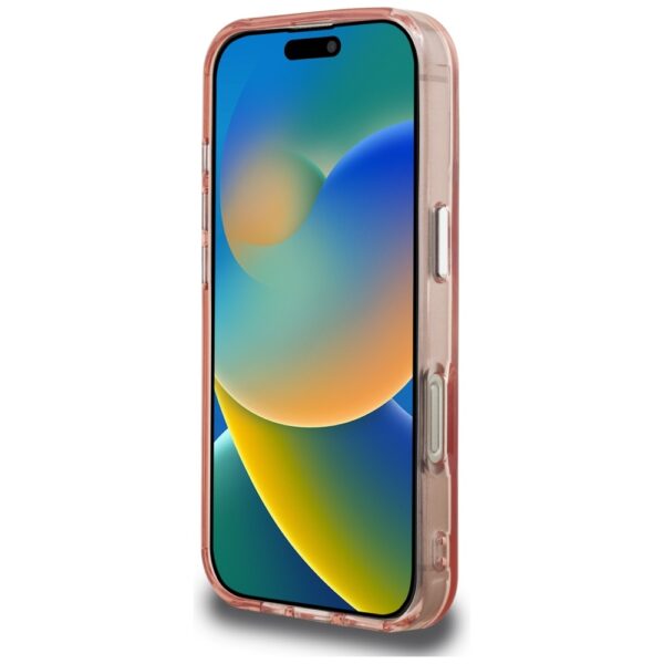 205510_5 Karl Lagerfeld IML Aquarelle Choupette & Logo iPhone 16 Case - Pinkeng