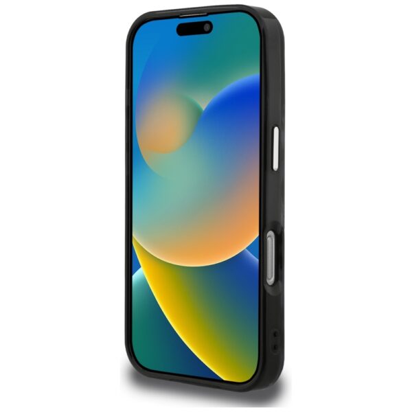 Karl Lagerfeld IML Leopard Pattern MagSafe Case for iPhone 16 Pro - Blackeng