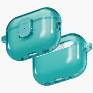 205556_1 Uniq Glase Pro Case for AirPods Pro 3 Lock Case - Transparent Blueeng