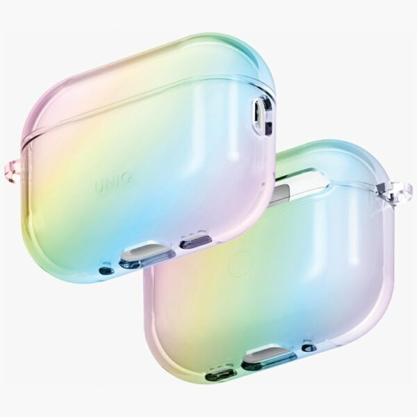 Uniq Iridescia Hang Case for AirPods Pro 3 - Transparent Multicoloreng